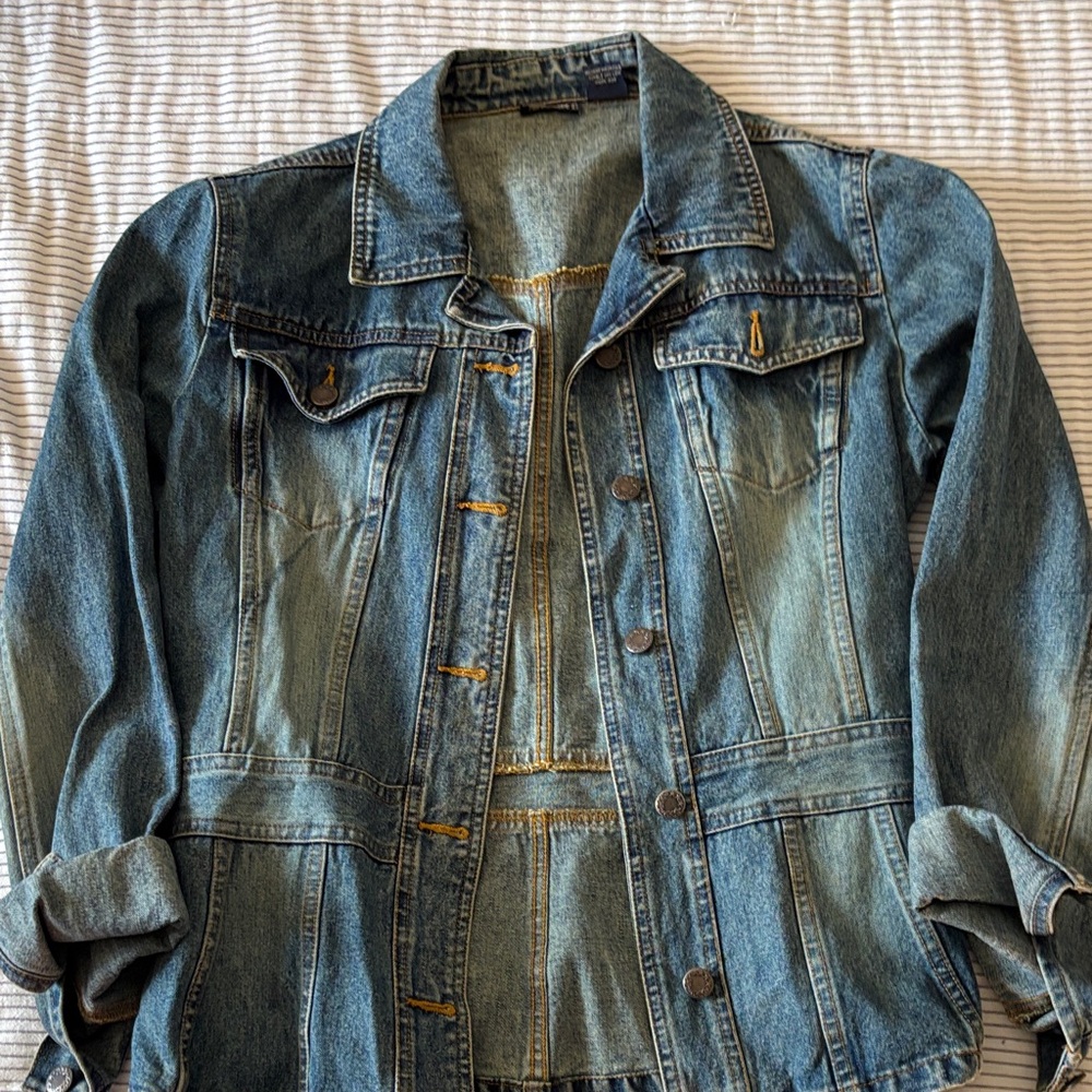 Classic Blue Denim Jean Jacket